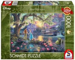 Puzzle 1000 PQ T. Kinkade Księżniczka i żaba Disney 112331