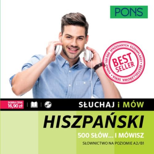 Przejdź do produktu SŁUCHAJ I MÓW PONS 500 SŁÓW… I MÓWISZ...