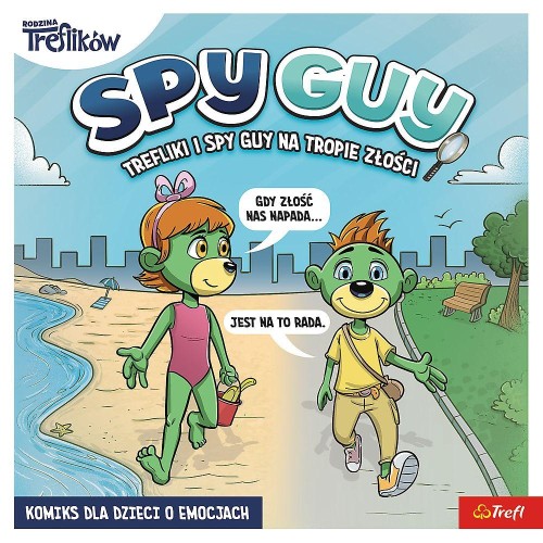 Przejdź do produktu SPY GUY KOMIKS. NA TROPIE ZŁOŚCI. TREFLIKI