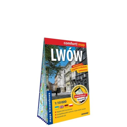 Przejdź do produktu LWÓW PLAN MIASTA LAMINAT MIDI 2020