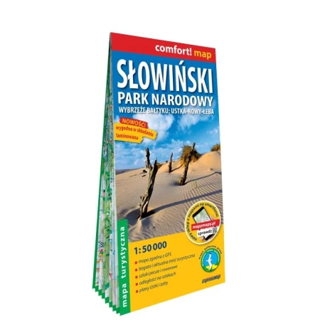 Słowiński Park Narodowy mapa turystyczna 1:50...
