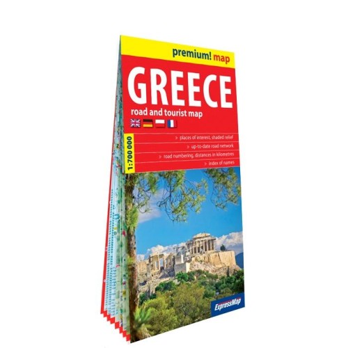 Przejdź do produktu GREECE ROAD AND TOURIST MAP 1:700 000 KARTON 2023
