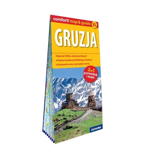 Przejdź do produktu GRUZJA MAP&GUIDE XL PL LAMINAT 2023