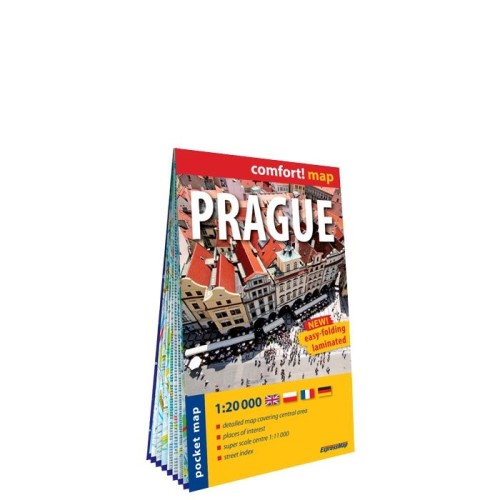 Przejdź do produktu PRAGUE POCKET MAP 1:20 000 LAMINAT MIDI 2023