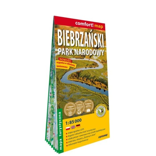 Przejdź do produktu BIEBRZAŃSKI PARK NARODOWY 1:85 000 LAMINAT 2024