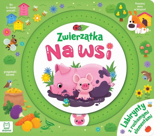 Przejdź do produktu ZWIERZĄTKA NA WSI. LABIRYNTY Z RUCHOMYMI...