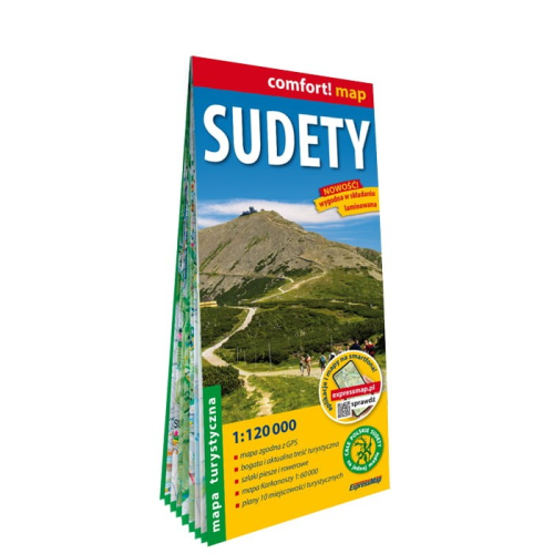 Przejdź do produktu SUDETY MAPA TURYSTYCZNA 1:120 000 LAMINAT 2025