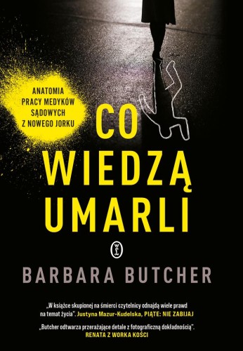 Przejdź do produktu CO WIEDZĄ UMARLI, BARBARA BUTCHER