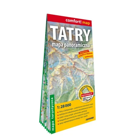 Tatry Mapa panoramiczna laminowana mapa...