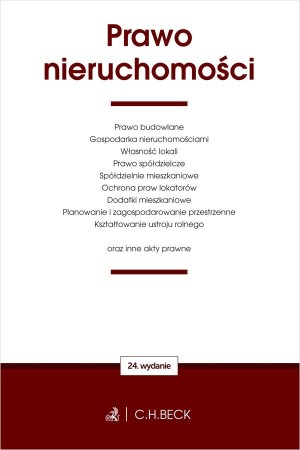 Prawo nieruchomości oraz inne akty prawne wyd. 24