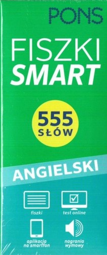 Przejdź do produktu FISZKI SMART 555 ANGIELSKI W.2 PONS