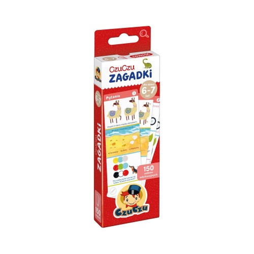 Przejdź do produktu ZAGADKI DLA DZIECI W WIEKU 6-7 LAT CZUCZU