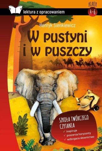 Przejdź do produktu W PUSTYNI I W PUSZCZY, LEKTURA Z OPRACOWANIEM