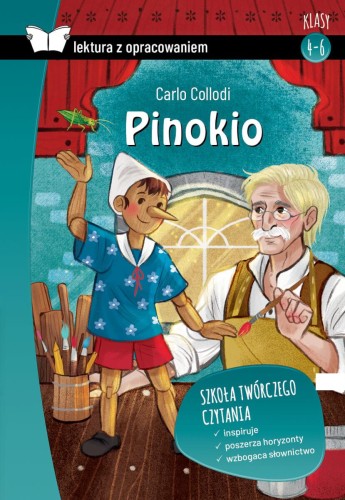 Przejdź do produktu PINOKIO. LEKTURA Z OPRACOWANIEM, CARLO COLLODI