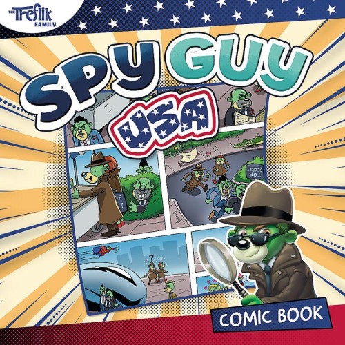 Przejdź do produktu KOMIKS SPY GUY. USA, KATARZYNA PŁOŃSKA
