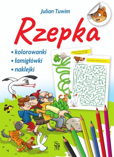 Przejdź do produktu RZEPKA Z NAKLEJKAMI, JULIAN TUWIM,WOJCIECH GÓRSKI