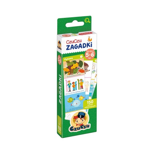 Przejdź do produktu ZAGADKI DLA DZIECI W WIEKU 5-6 LAT CZUCZU