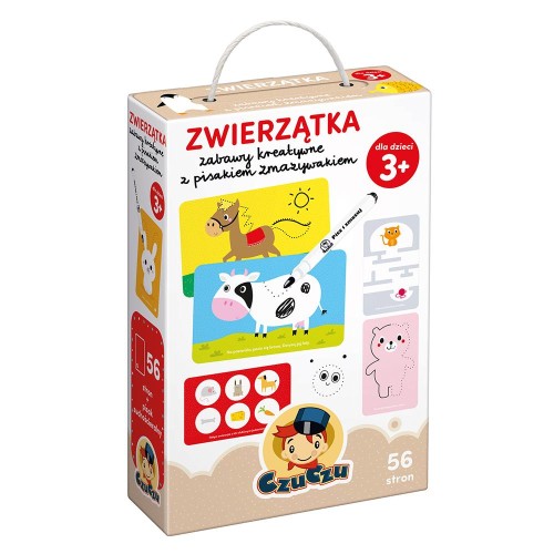 Przejdź do produktu ZWIERZĄTKA ZABAWY KREATYWNE Z PISAKIEM...