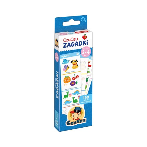 Przejdź do produktu ZAGADKI DLA DZIECI W WIEKU 3-4 LATA CZUCZU