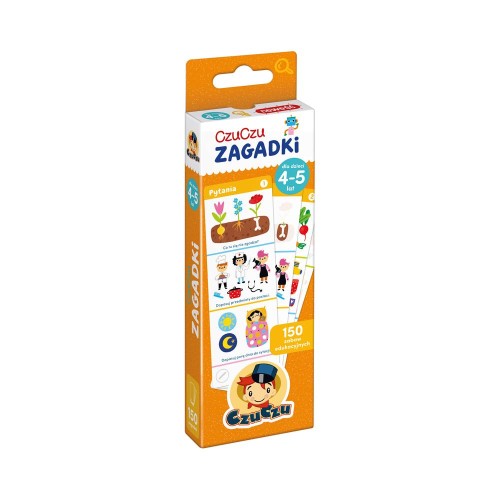 Przejdź do produktu ZAGADKI DLA DZIECI W WIEKU 4-5 LAT CZUCZU