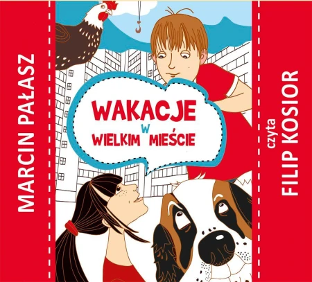 CD MP3 Wakacje w wielkim mieście, Marcin Pałasz