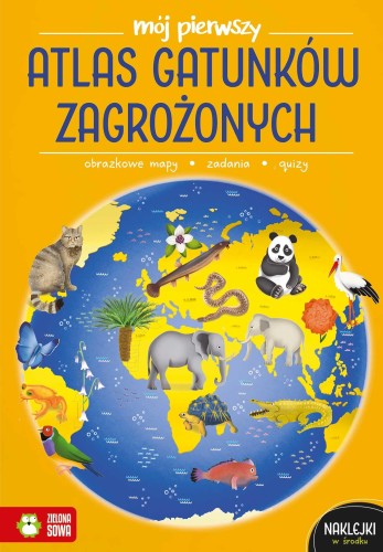 Przejdź do produktu MÓJ PIERWSZY ATLAS GATUNKÓW ZAGROŻONYCH. MÓJ...