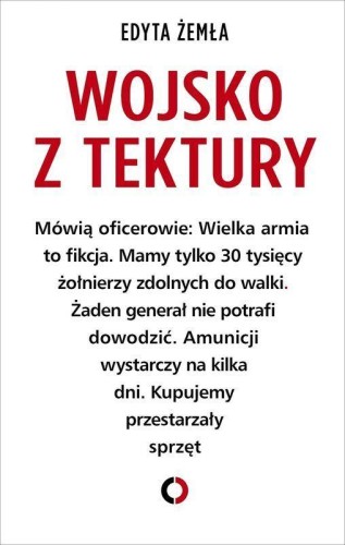 Przejdź do produktu WOJSKO Z TEKTURY, EDYTA ŻEMŁA