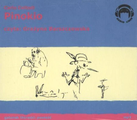 CD MP3 Pinokio, Carlo Collodi