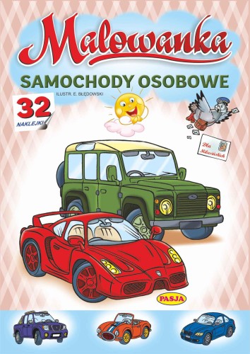 Przejdź do produktu SAMOCHODY OSOBOWE. MALOWANKA