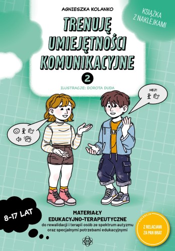 Przejdź do produktu TRENUJĘ UMIEJĘTNOŚCI KOMUNIKACYJNE 2 MATERIAŁY...