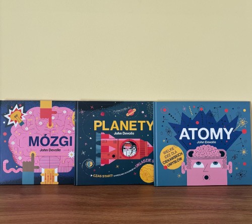 Przejdź do produktu PAKIET ATOMY / PLANETY / MÓZGI, JOHN DEVOLLE