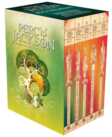 Pakiet Percy Jackson i bogowie olimpijscy wyd....