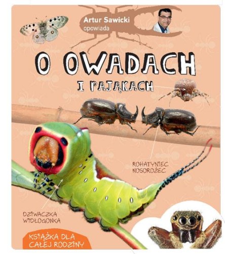 Przejdź do produktu ARTUR SAWICKI OPOWIADA O OWADACH I PAJĄKACH