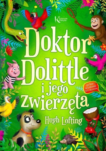 Przejdź do produktu DOKTOR DOLITTLE I JEGO ZWIERZĘTA. KOLOROWA KLASYKA