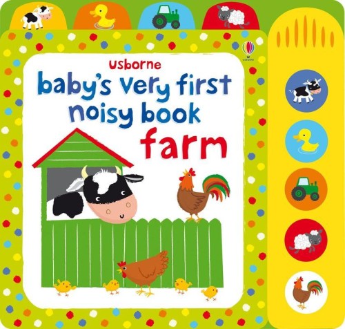 Przejdź do produktu BABY'S VERY FIRST NOISY BOOK FARM WER. ANGIELSKA
