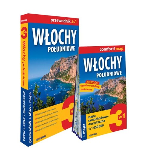 Przejdź do produktu WŁOCHY POŁUDNIOWE ZESTAW PRZEWODNIKOWY 3W1 2025