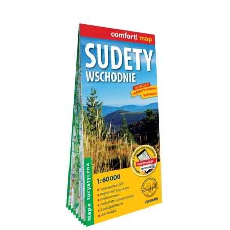Sudety Wschodnie mapa turystyczna 1:60 000...