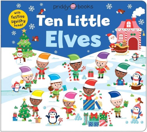 Przejdź do produktu TEN LITTLE ELVES (LITTLE SQUISHIES), PRIDDY BOOKS