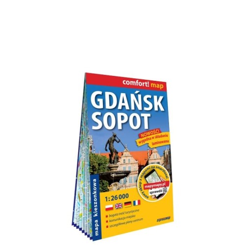 Przejdź do produktu GDAŃSK SOPOT PLAN MIASTA 1:26 000 LAMINAT MIDI...