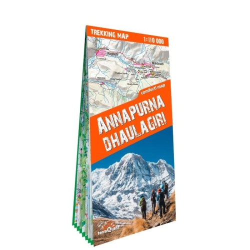 Przejdź do produktu ANNAPURNA & DHAULAGIRI TREKKING MAP 1:650 000...