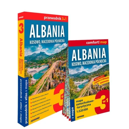 Albania Kosowo Macedonia Północnazestaw...