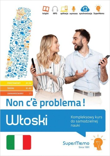 Przejdź do produktu WŁOSKI. NON C'È PROBLEMA! KOMPLEKSOWY KURS DO...