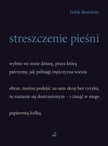 Przejdź do produktu STRESZCZENIE PIEŚNI, JULEK ROSIŃSKI