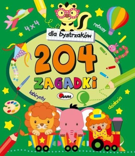 Przejdź do produktu 204 ZAGADKI DLA BYSTRZAKÓW, JOLANTA CZARNECKA