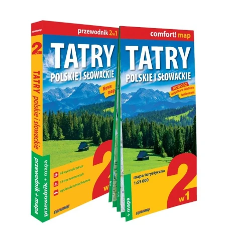 Tatry Polskie i Słowackie zestaw przewodnikowy...