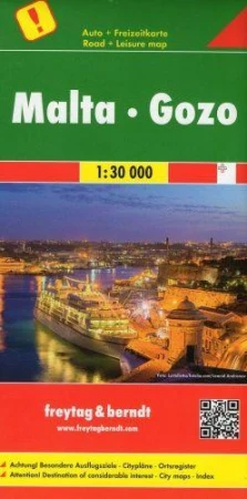 Malta Gozo mapa 1:30 000, Opracowanie Zbiorowe