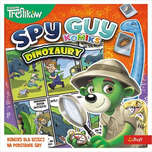 Przejdź do produktu KOMIKS SPY GUY. DINOZAURY, KATARZYNA PŁOŃSKA