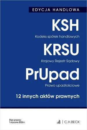 EDYCJA HANDLOWA. Kodeks spółek handlowych....