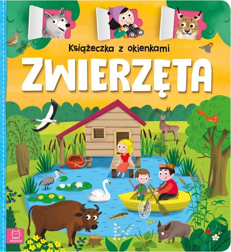 Przejdź do produktu ZWIERZĘTA. KSIĄŻECZKA Z OKIENKAMI, AGNIESZKA BATOR