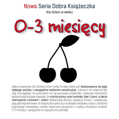 Przejdź do produktu NOWA SERIA DOBRA KSIĄŻECZKA 0-3 MIESIĘCY